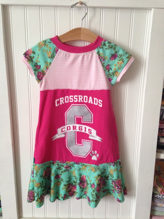 Image of Custom T-shirt Raglan Dress