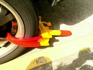 Heavy Duty Wheel Clamp