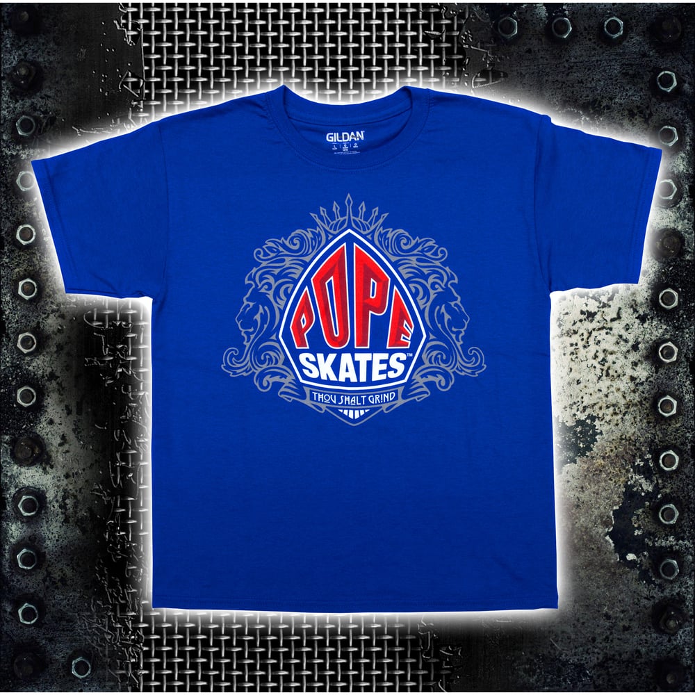 Image of Corporate Logo Blue T-Shirt