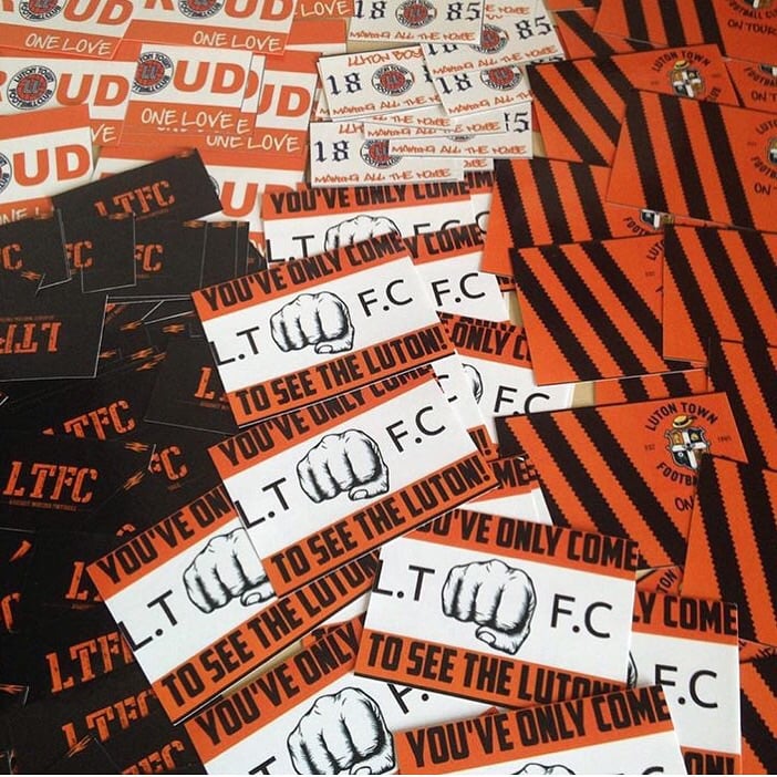 Image of LUTON TOWN AWAYDAY PACK (INCLUDING DELIVERY)