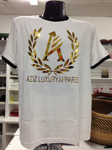 Image of Aziz Luxury Apparel Logo T-Shirt S/S 2015