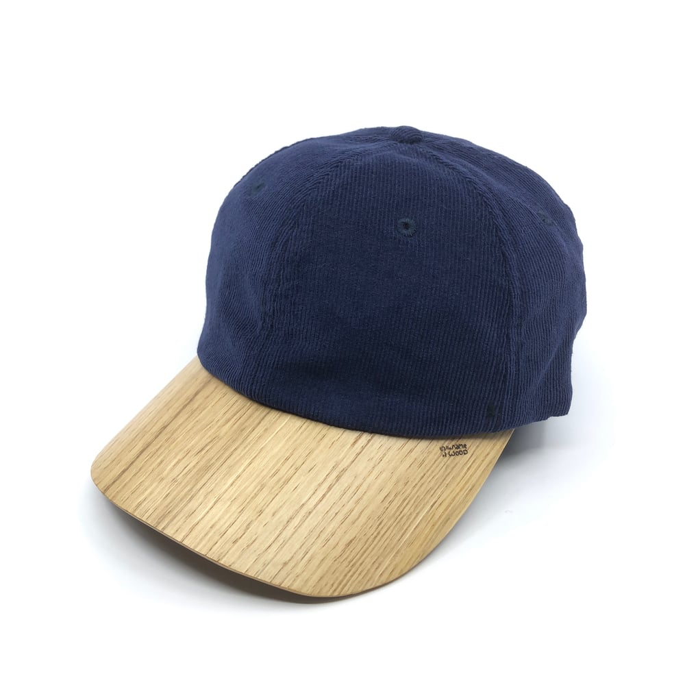 Image of Casquette Velours Bleu Châtaignier 