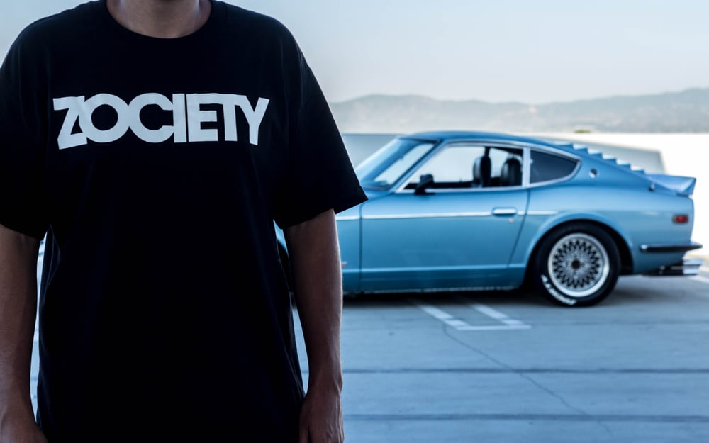 Image of ZOCIETY V1 Logo Shirt + ZOCIETY Side Window Decal