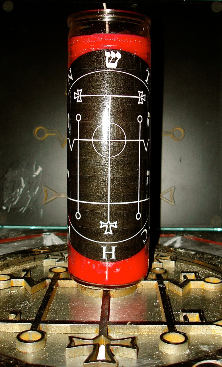 Image of Teloch Vovin Red Ritual Candle 