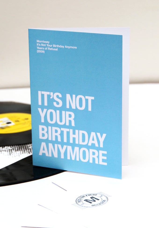 Image of It's Not Your Birthday Anymore card