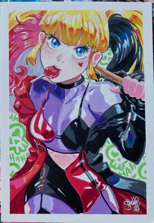 Image of Original Art : Harley Quinn // Shawn Yap