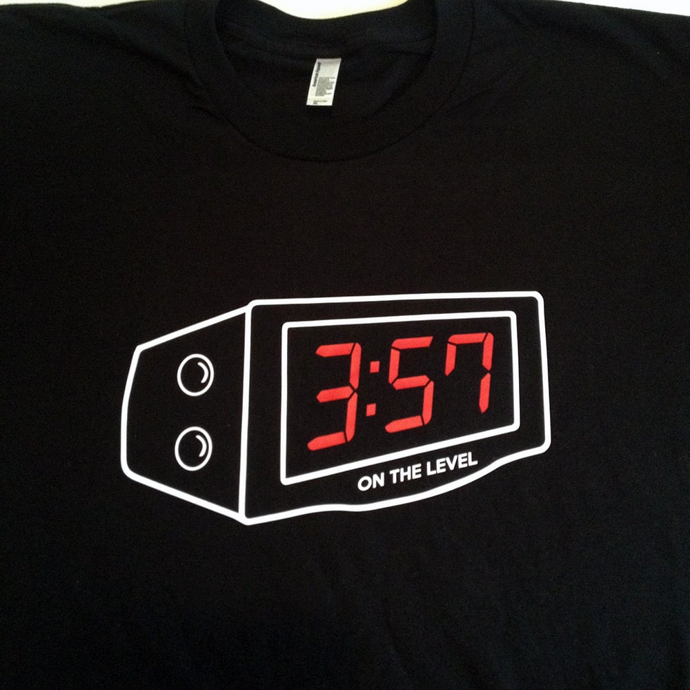 Image of Digital  3-5-7 clock shirt