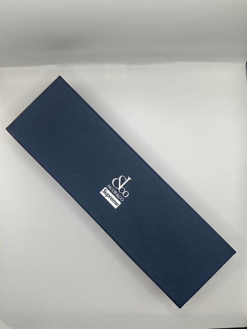 Image of Supreme X Jacob and Co Sterling 925 Silver Boxlogo Bracelet (L/XL)