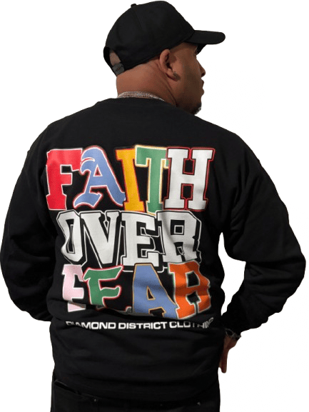 Image of Faith over fear crewneck 