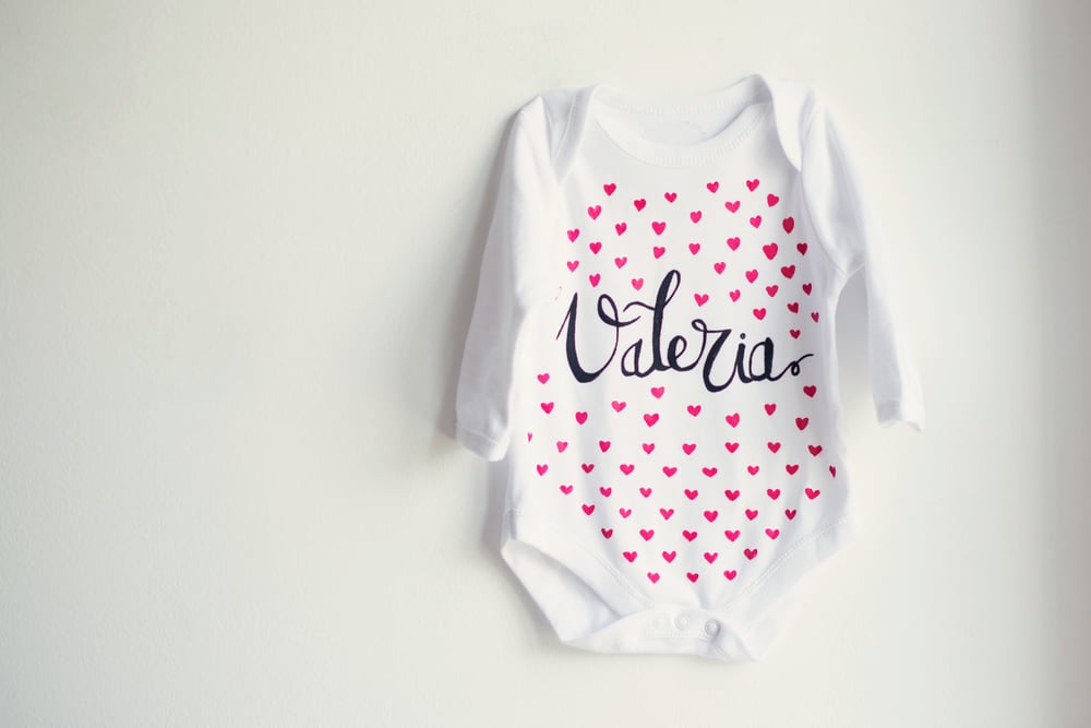 Image of Body Personalizado con el nombre de tu bebé