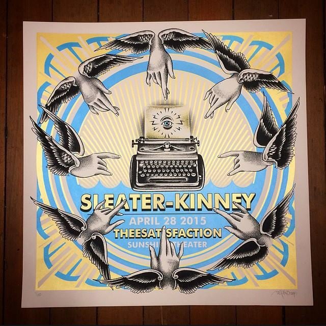 Image of Sleater-Kinney - 4/28/2015 - Sunshine Theater - Albuquerque, NM
