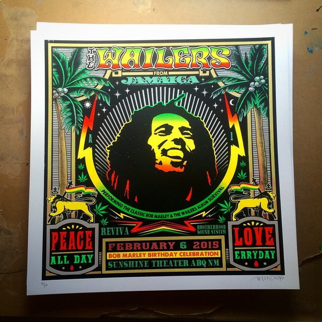 Image of The Wailers - 2/06/2015 - Sunshine Theater- Albuquerque, NM