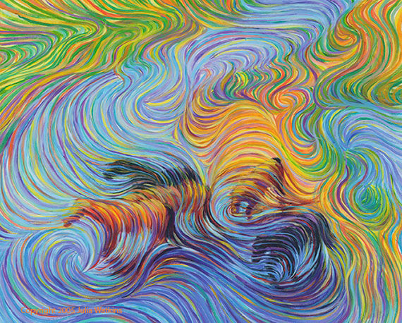 Image of Horse Crossing - "Crossing Over"