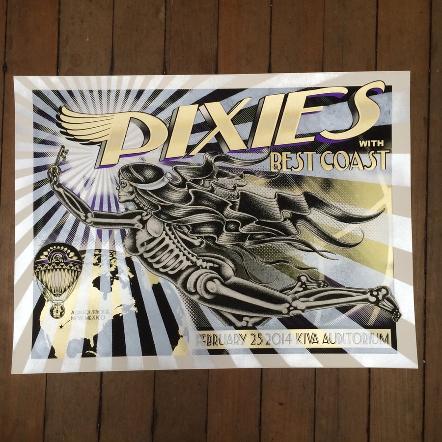 Image of Pixies - 2/25/2014 - Kiva Auditorium- Albuquerque NM