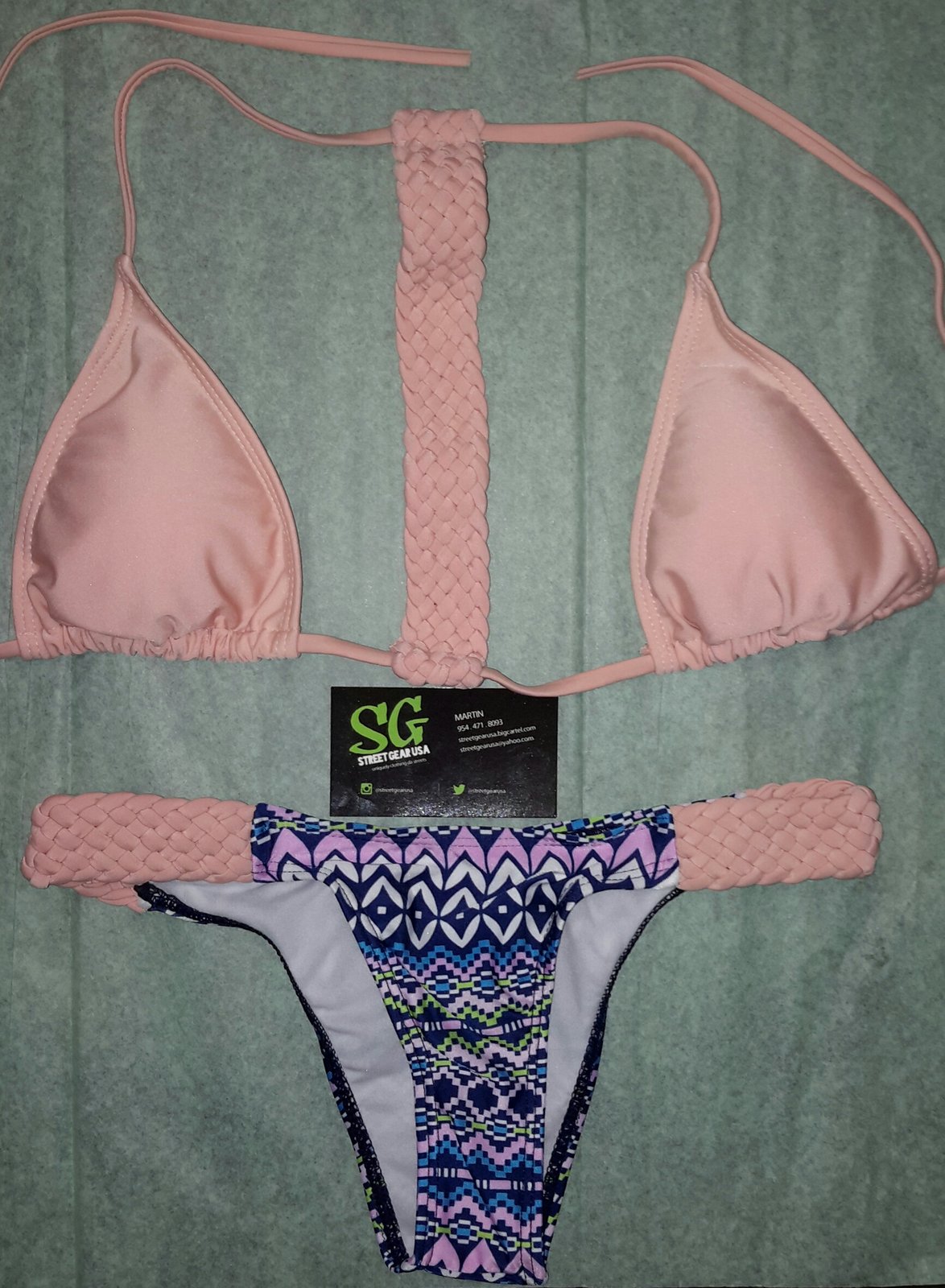 SYNS PINK ROPE BIKINI. SWIMWEAR 2015 | StreetGearUsa