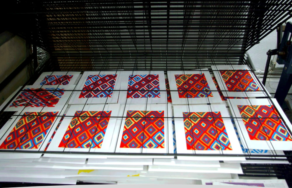 Image of Screenprinting classes Tues. Eve. 28th. June - 2nd. Aug. 2022.  6.30 9.30pm. £225.00       