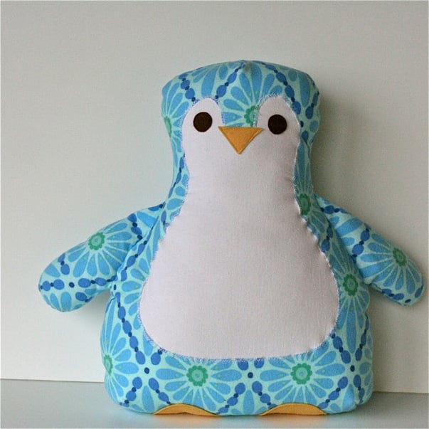 Image of Annie's Penguin Pillow PDF Sewing Pattern