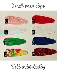 Image 2 of 3 inch Individual Snap Clips