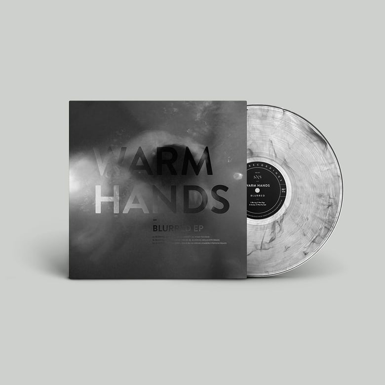 Image of Warm Hands “Blurred EP” Limited Edition Clear Smoke Vinyl 12" + Bonus Inserts