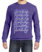 Image of Plum Slump Crewneck Sweatshirt