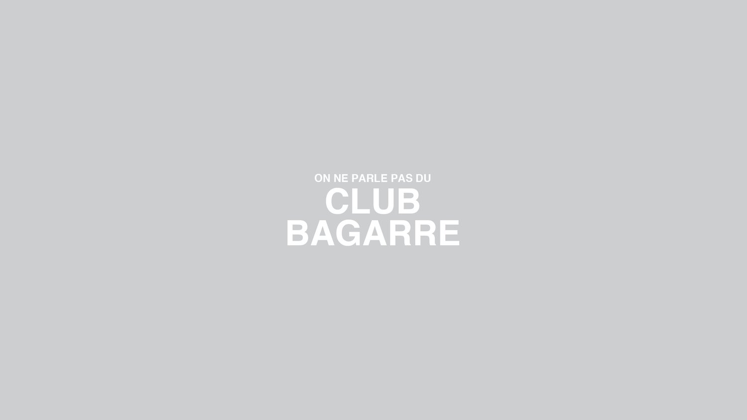 Image of Série n°4 • Club Bagarre