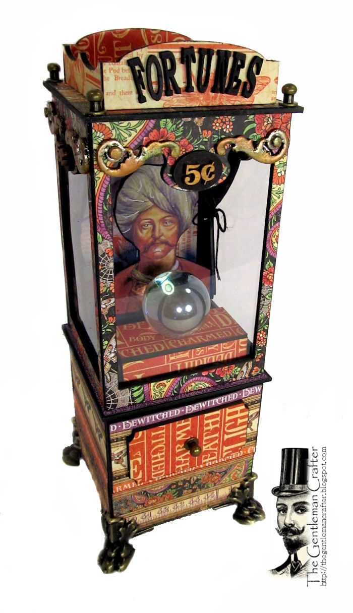 Image of The Vintage Fortune Telling Machine Tutorial- Instant Download