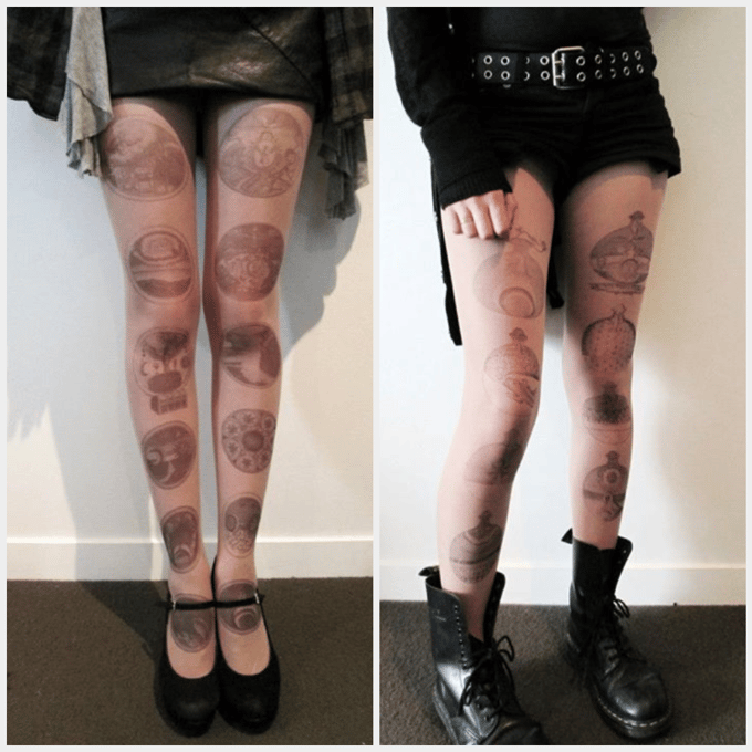 Image of Barchusen's Journey Set - Tattoo tights.