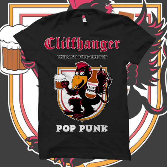 Image of Cliffhanger Root Beer Pop Punk T-Shirt