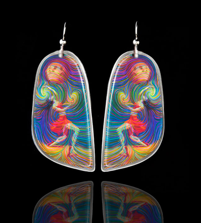 Image of "Moon Dancer" Energy Earrings