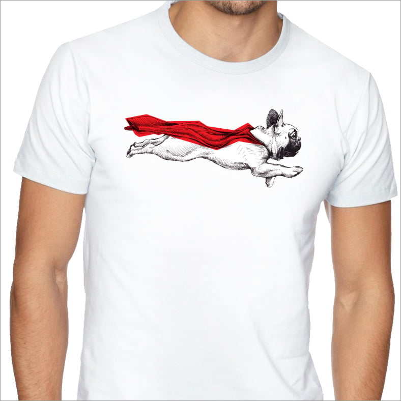 frenchie tee shirt