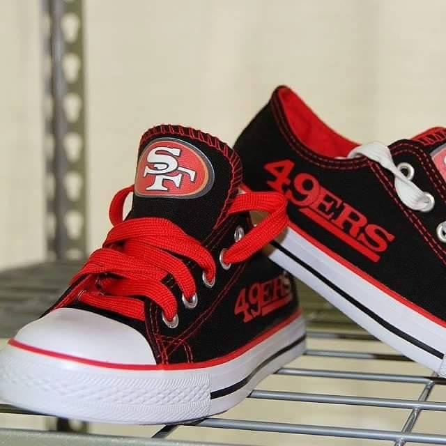 Image of Mens and Women 49ers shoes