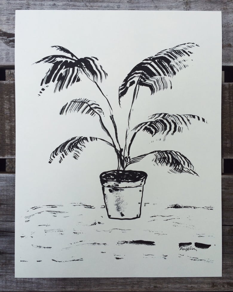Image of Gouache Palm #1