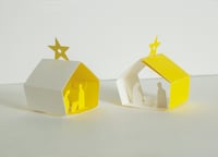 Image 1 of 4 x Christmas Manger Set - Eight Decorations