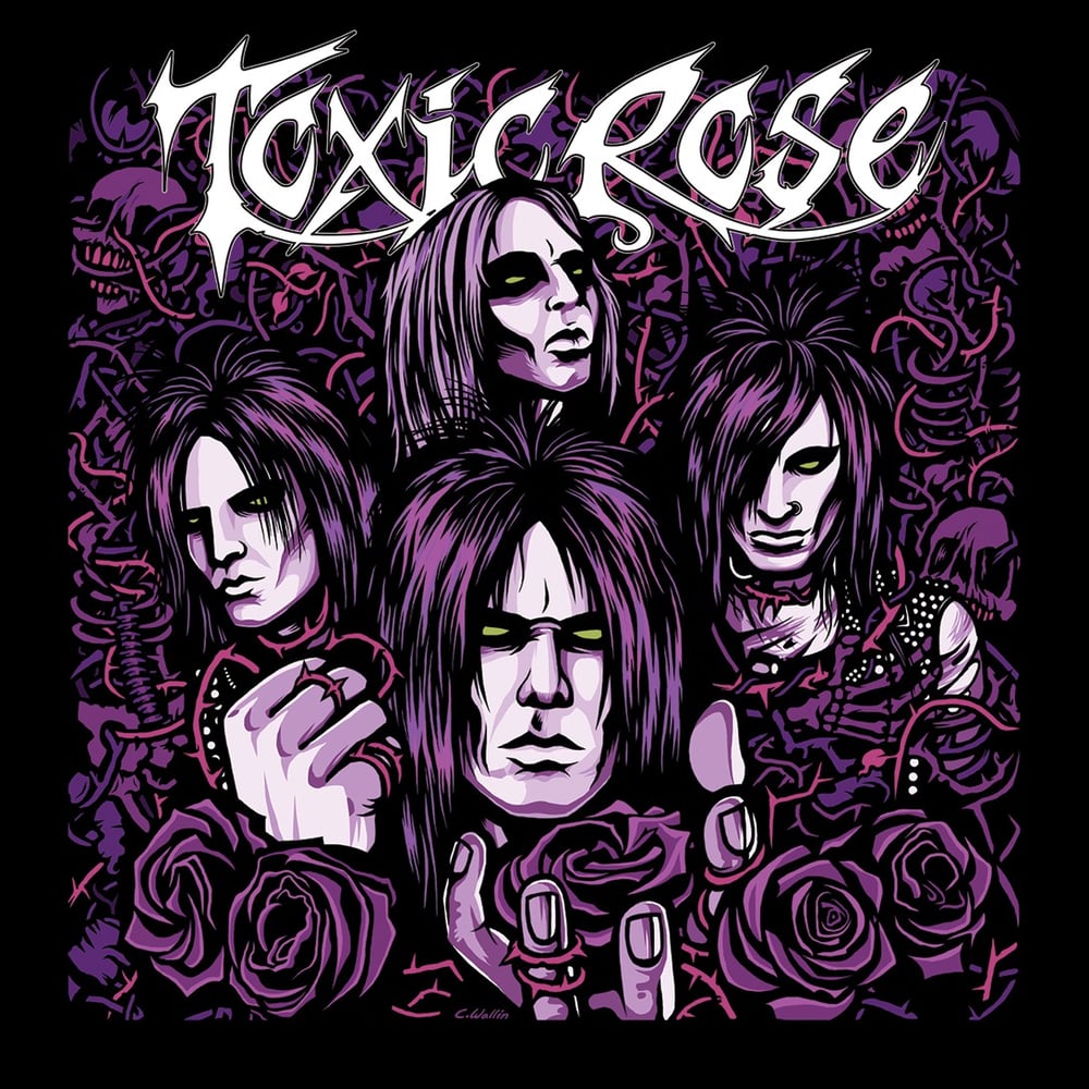 Image of ToxicRose - S/T 12" Purple Vinyl