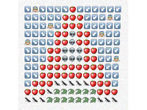 Image of Emoji Alphabet Project letters