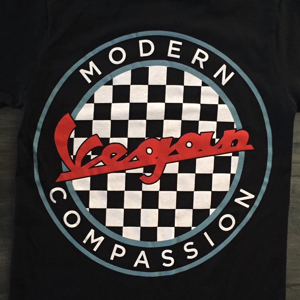 Image of Vegan Vespa T-shirt - Black