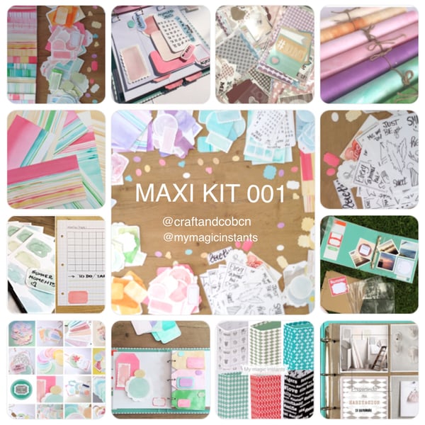 Image of MAXI KIT 001 de SCRAP (CON ALBUM INCLUIDO)