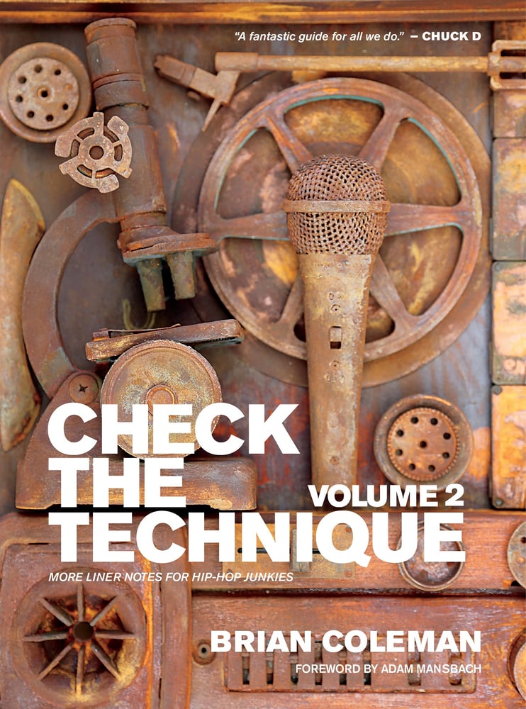 Image of 3 BOOK "JS" BUNDLE - "Rakim Told Me," "Check the Technique Vol. 1" and "Check the Technique Vol. 2"