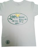 Image of 100% Made In De VI (White, Green, & Gold)