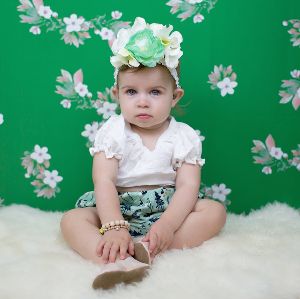 Image of Penelope Flower Crown Newborn-Adult Sizes