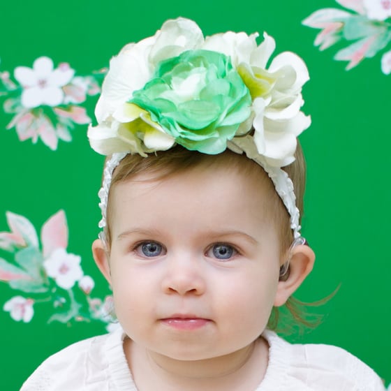 Image of Penelope Flower Crown Newborn-Adult Sizes