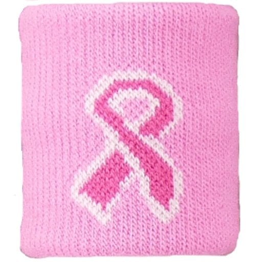 Image of Pink Wrist Bands with Ribbon