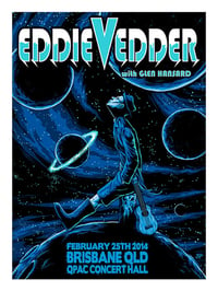 Image 1 of Eddie Vedder • '14 Brisbane, Australia Screen Print