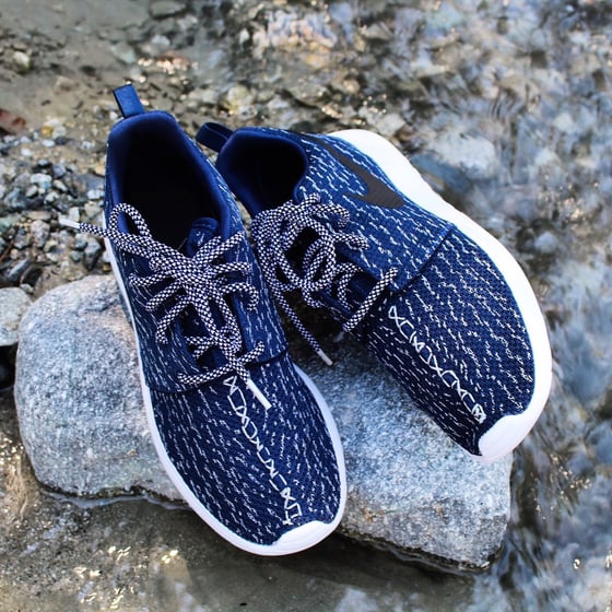 Image of Yeezy 350 x Nike x Mharveysk [Blue]