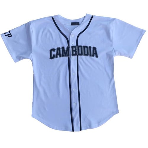 Image of REP CAMBODIA BASEBALL JERSEY