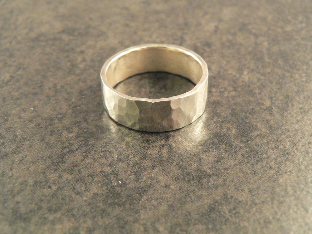 Image of Hammered Band Ring - plain