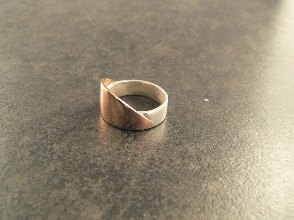 Image of Copper Wave Ring