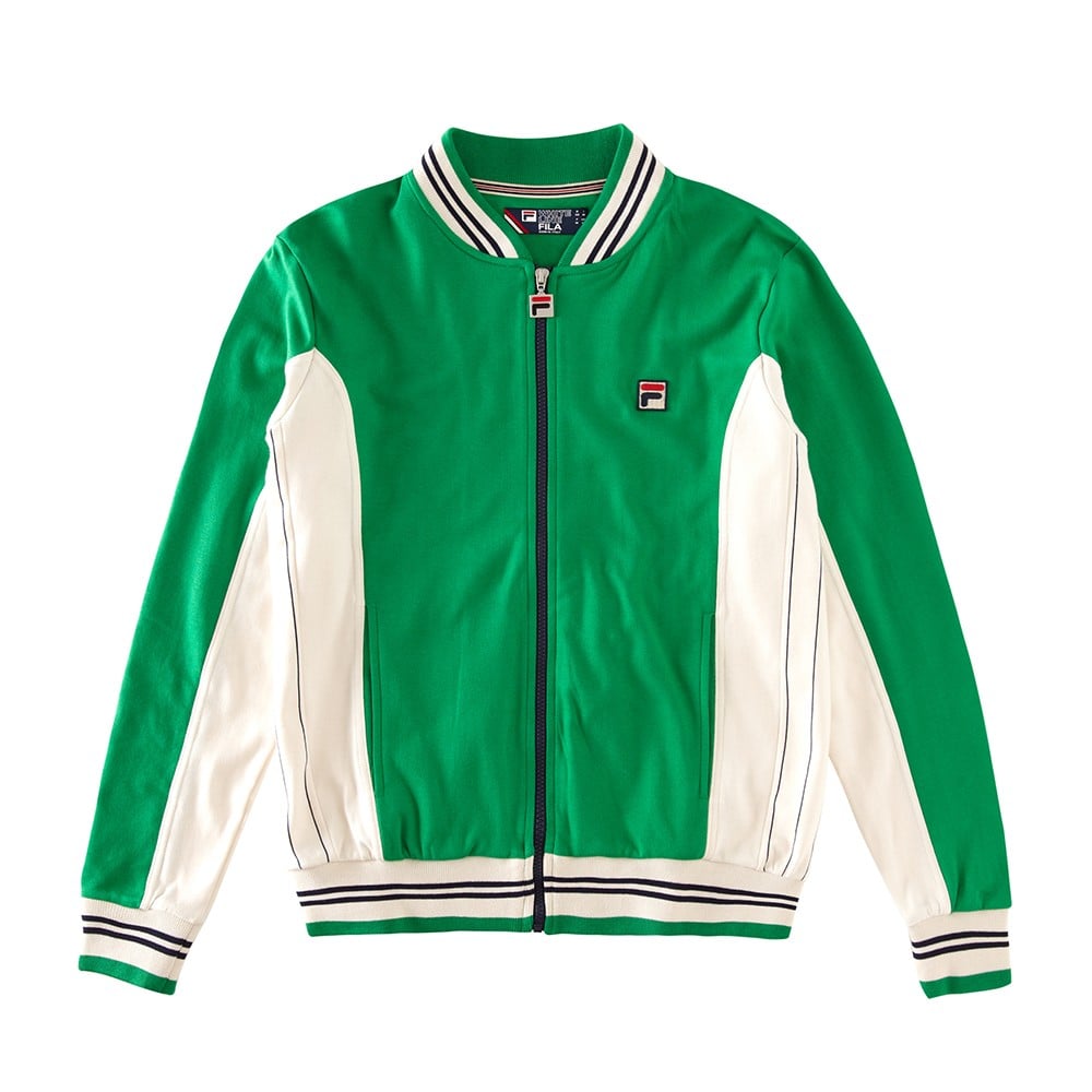 Fila Vintage Settanta Track Top Kelly Green Adi Deadstock Fila Vintage Settanta Track Top Kelly Green Adi Deadstock