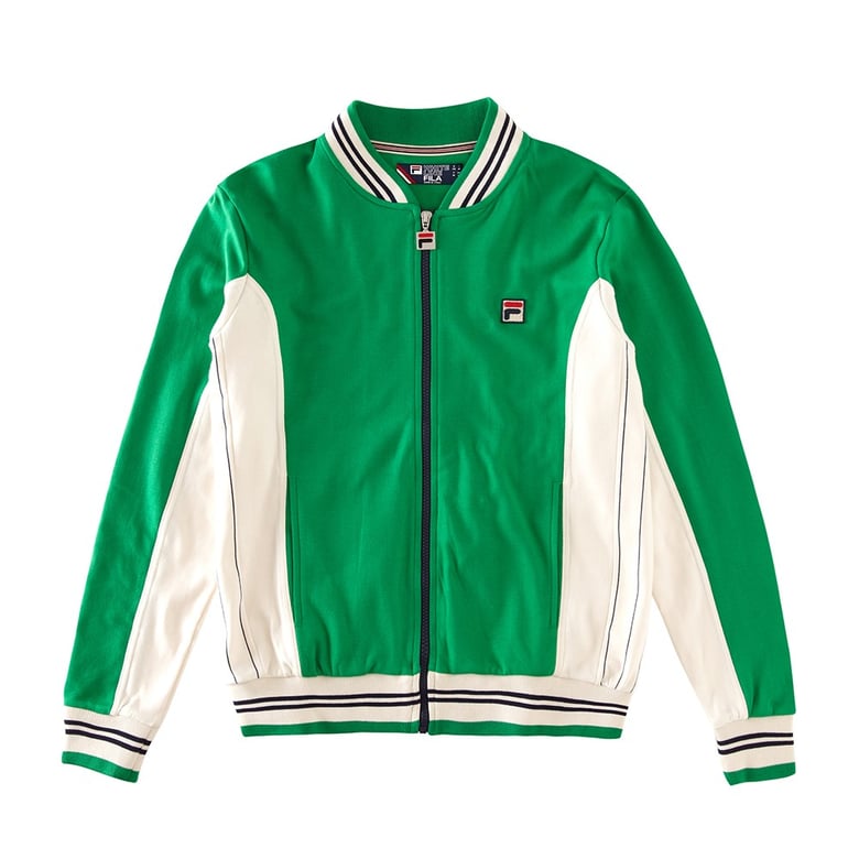 Image of Fila Vintage Settanta Track Top Kelly Green