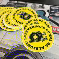Image 2 of Tire Boi Sticker - Yellow